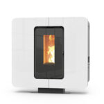 Stufa pellet Thermorossi SLMQUADRO 9 EVO cristallo